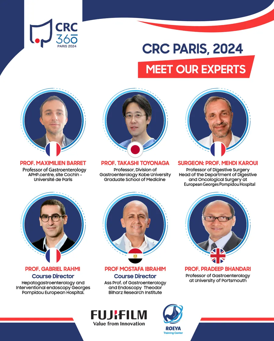 CRC 360 Paris 2024 faculty