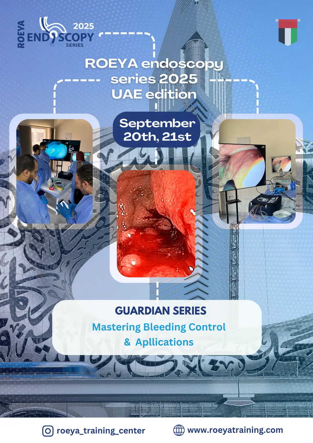 ROEYA Endoscopy Series 2025: Mastering Bleeding Control & Applications poster