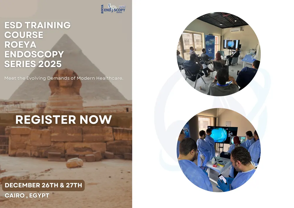 ROEYA Endoscopy Series 2025: ESD Training Course poster